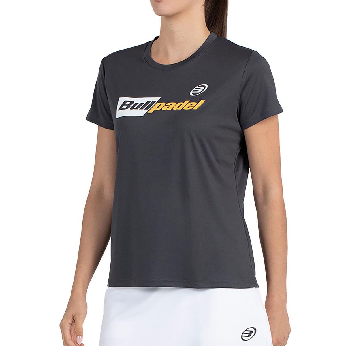 CAMISETA BULLPADEL BPCM-PN07 MUJER NEGRO