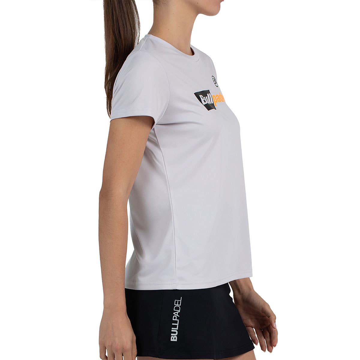 CAMISETA BULLPADEL BPCM-PN07 MUJER GRIS