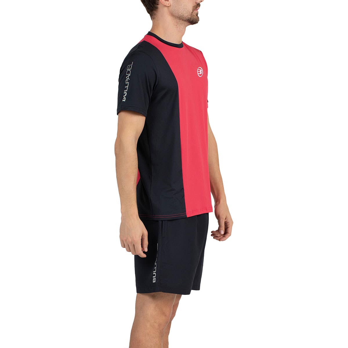 CAMISETA BULLPADEL PALANCOS ROJO