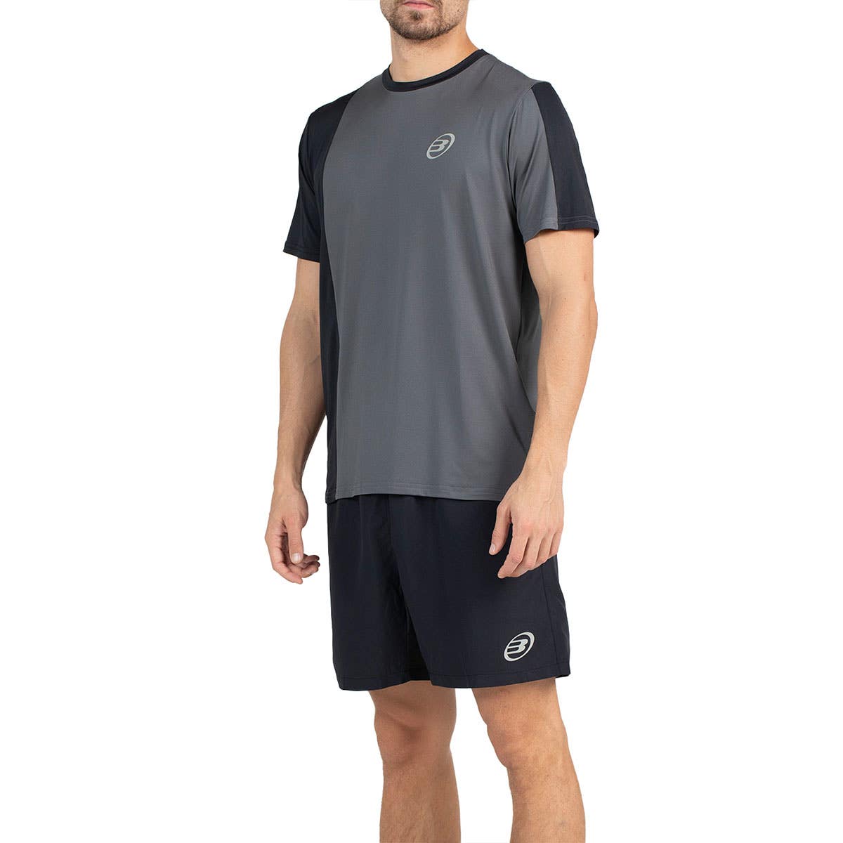 CAMISETA BULLPADEL PALANCOS GRIS
