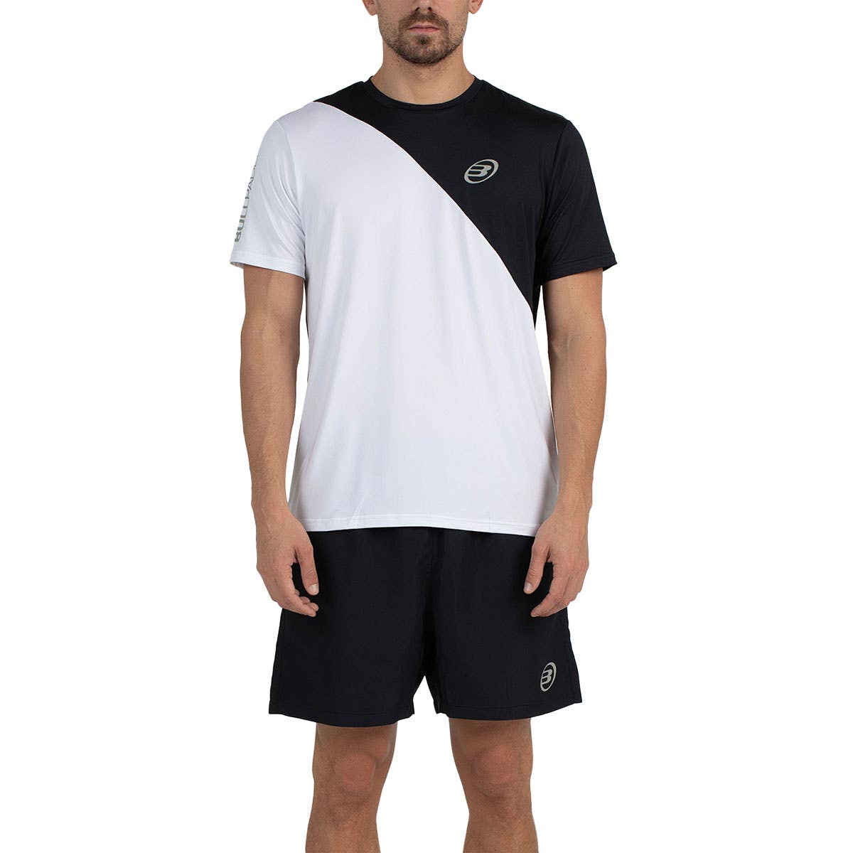 CAMISETA BULLPADEL PALAZUEL BLANCO