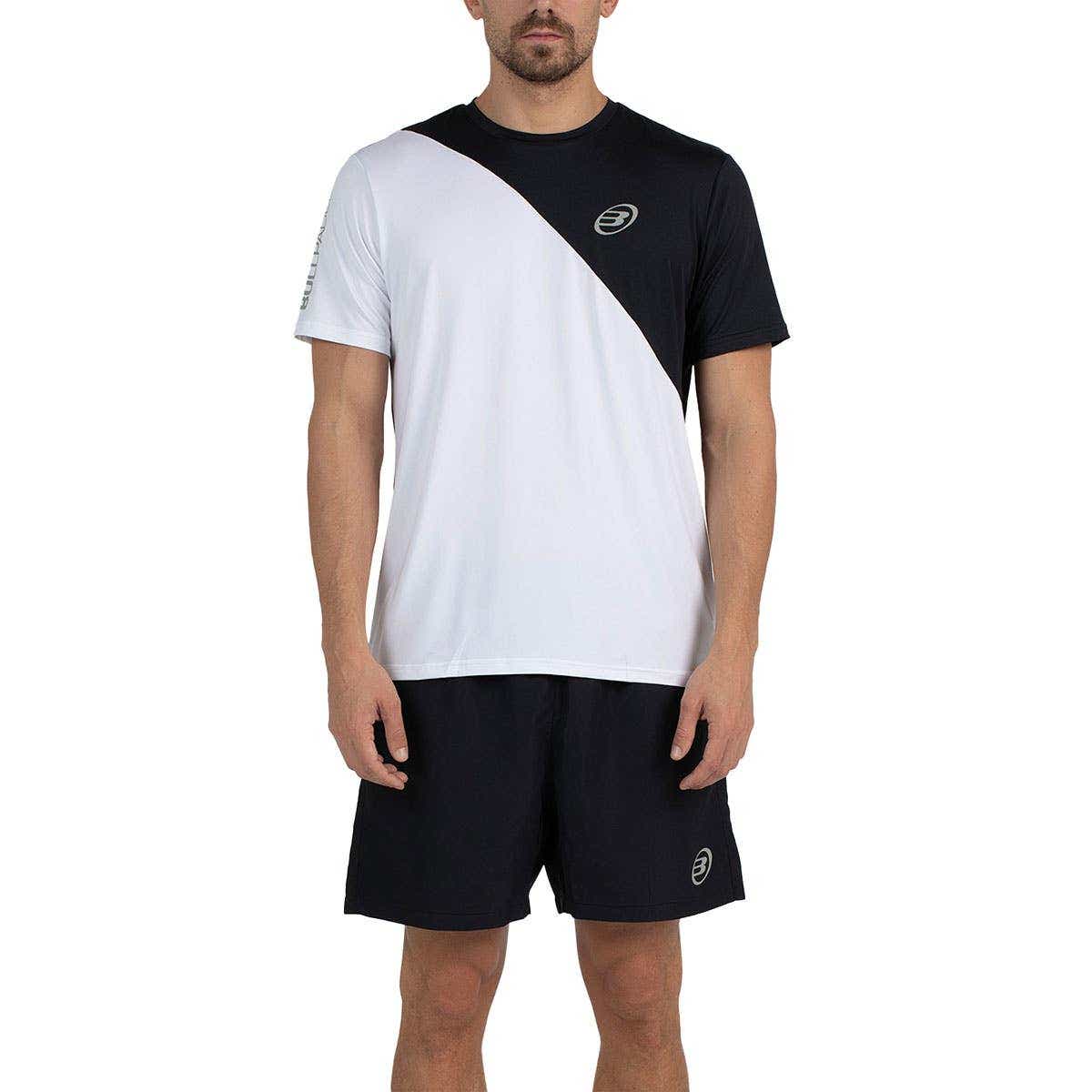 CAMISETA BULLPADEL PALAZUEL BLANCO
