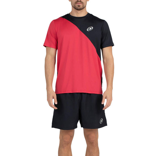 CAMISETA BULLPADEL PALAZUEL ROJO