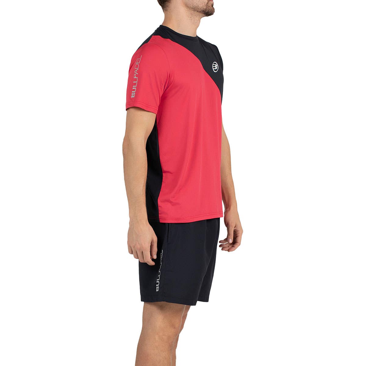CAMISETA BULLPADEL PALAZUEL ROJO