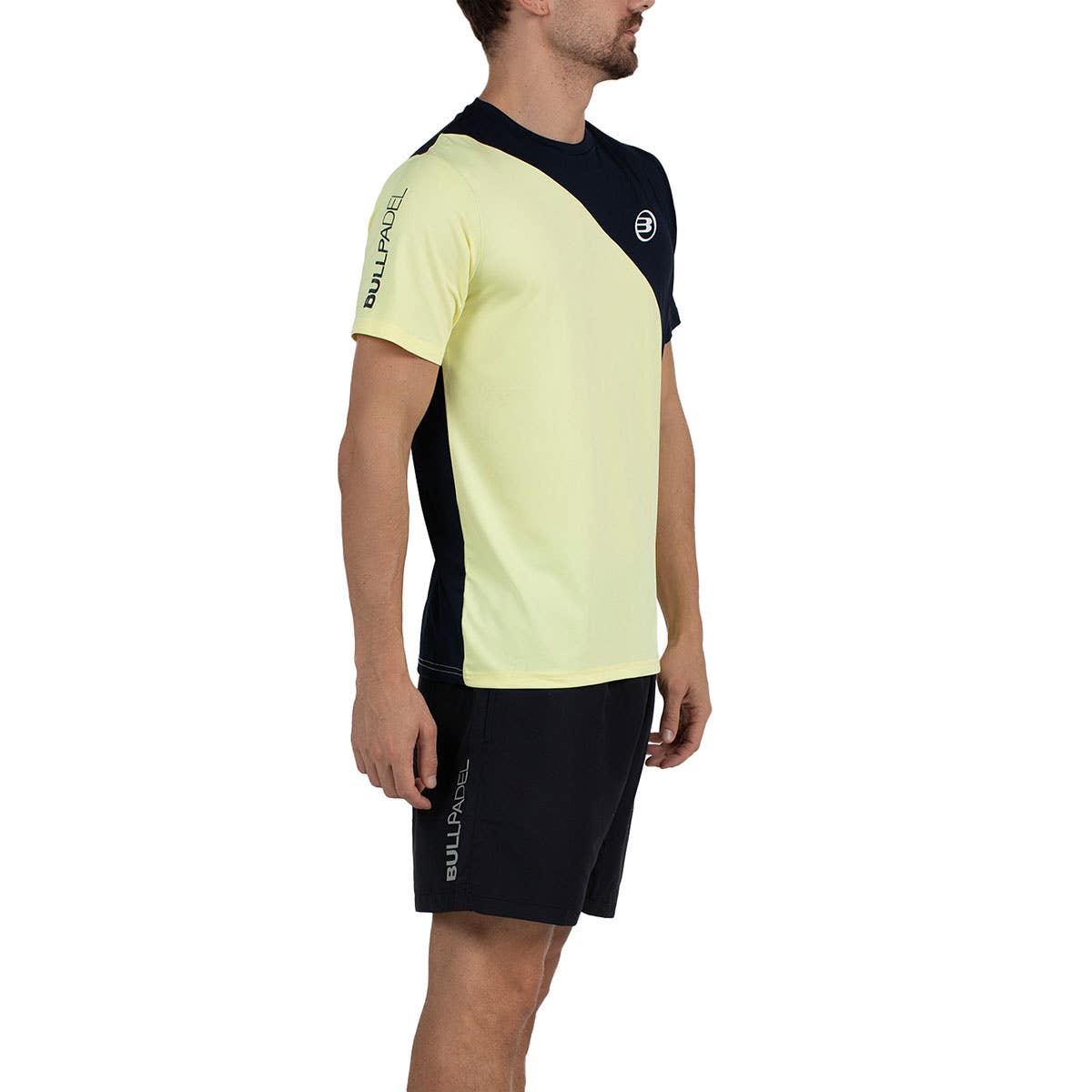 CAMISETA BULLPADEL PALAZUEL AMARILLO