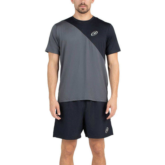CAMISETA BULLPADEL PALAZUEL GRIS