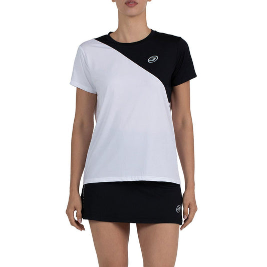 CAMISETA BULLPADEL PALOMERO MUJER EX BLANCO