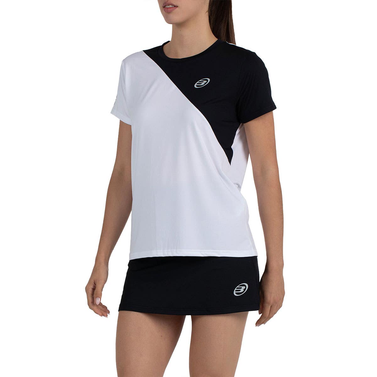 CAMISETA BULLPADEL PALOMERO MUJER EX BLANCO