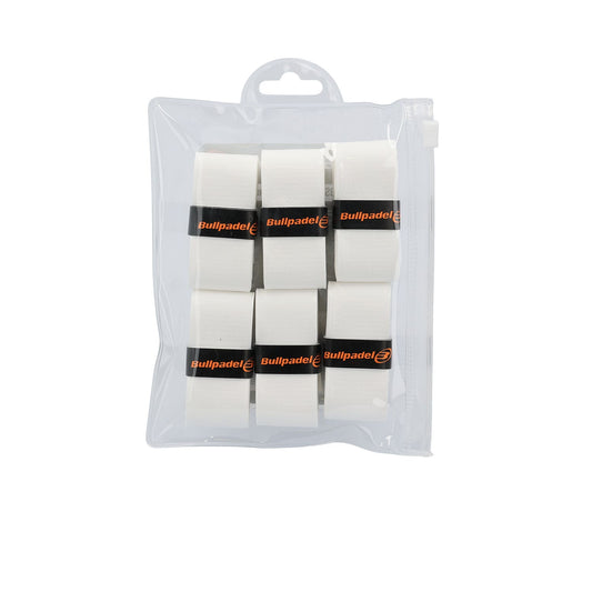 BLISTER 6 UDS. OVERGRIPS BULLPADEL COMFORT HAC BLANCO