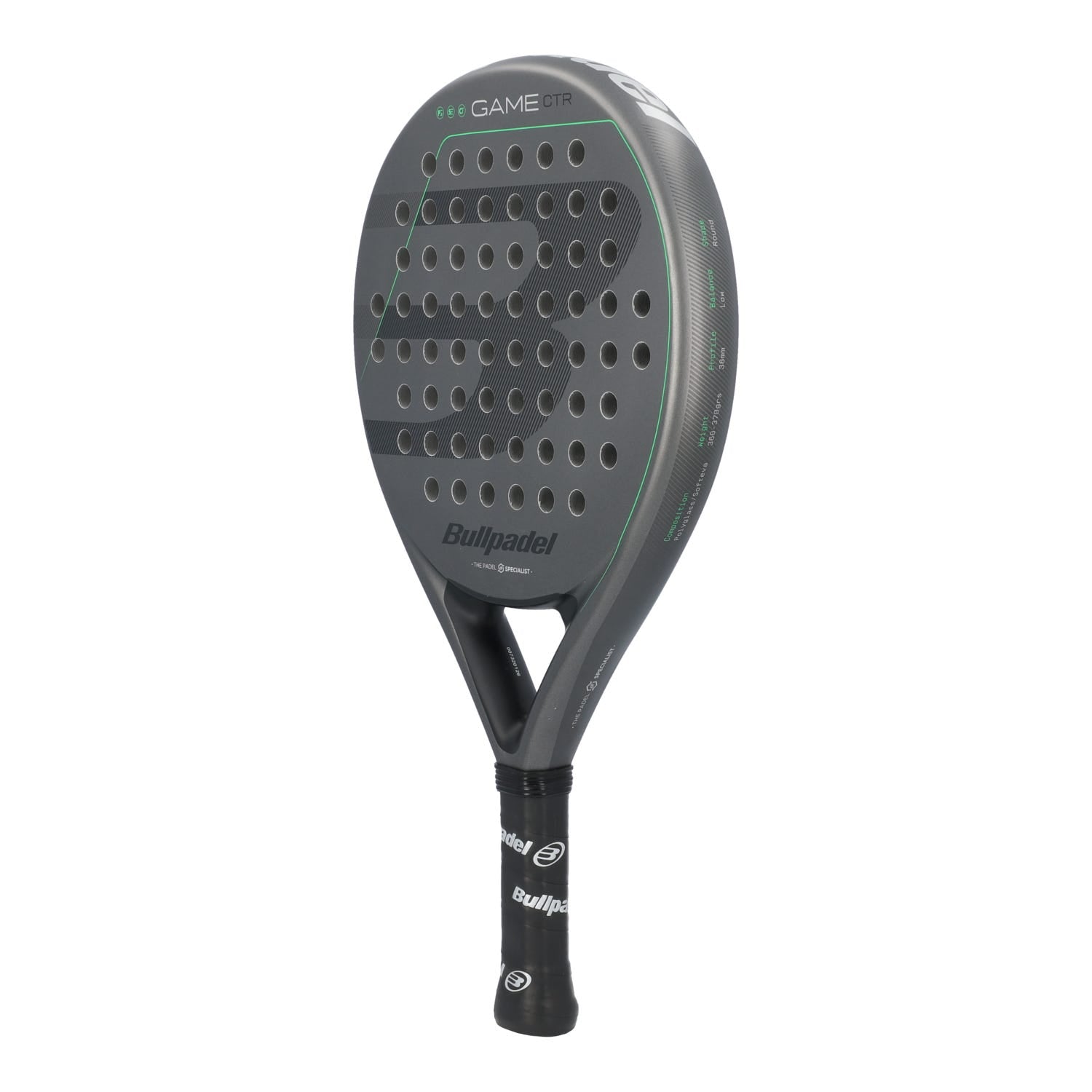 BULLPADEL GAME CTR GRIS OSCURO
