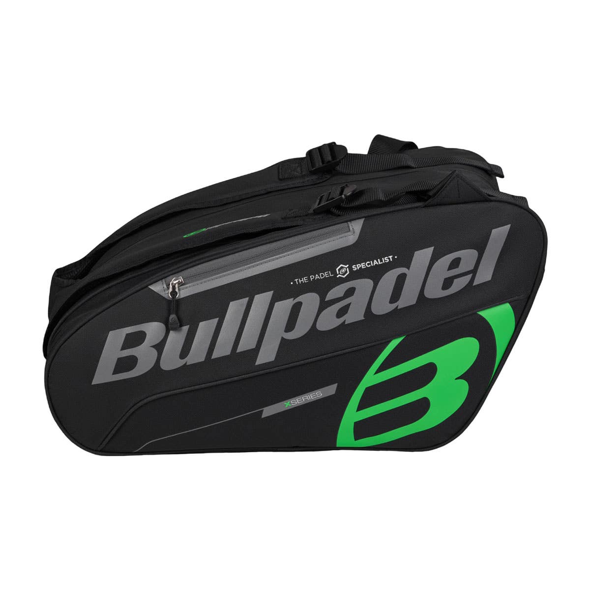 PALETERO BULLPADEL TOUR NEGRO/VERDE