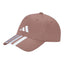GORRA ADIDAS BASEBALL 3 BANDAS NEW LOGO MARRÓN