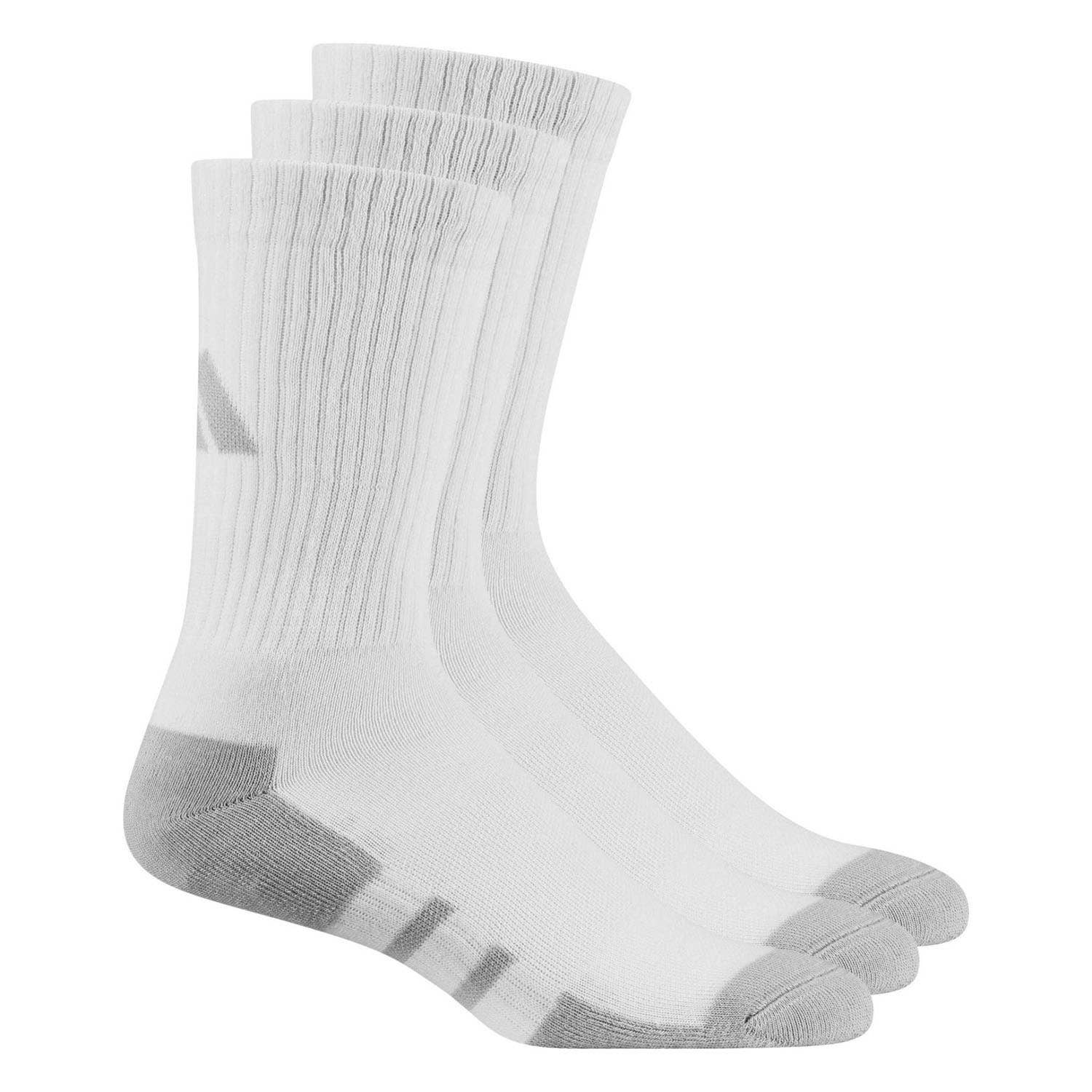 PACK 3 CALCETINES ADIDAS ESSENTIALS CLIMACOOL CREW BLANCO