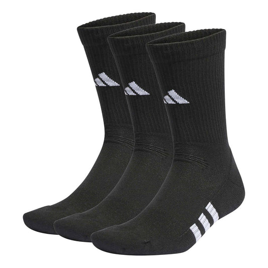 PACK 3 CALCETINES ADIDAS PERFORMANCE CUSH CREW NEGRO