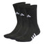 PACK 3 CALCETINES ADIDAS PERFORMANCE CUSH CREW NEGRO