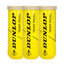 TRIPACK DE BOTES DE 3 BOLAS DUNLOP TEAM PADEL