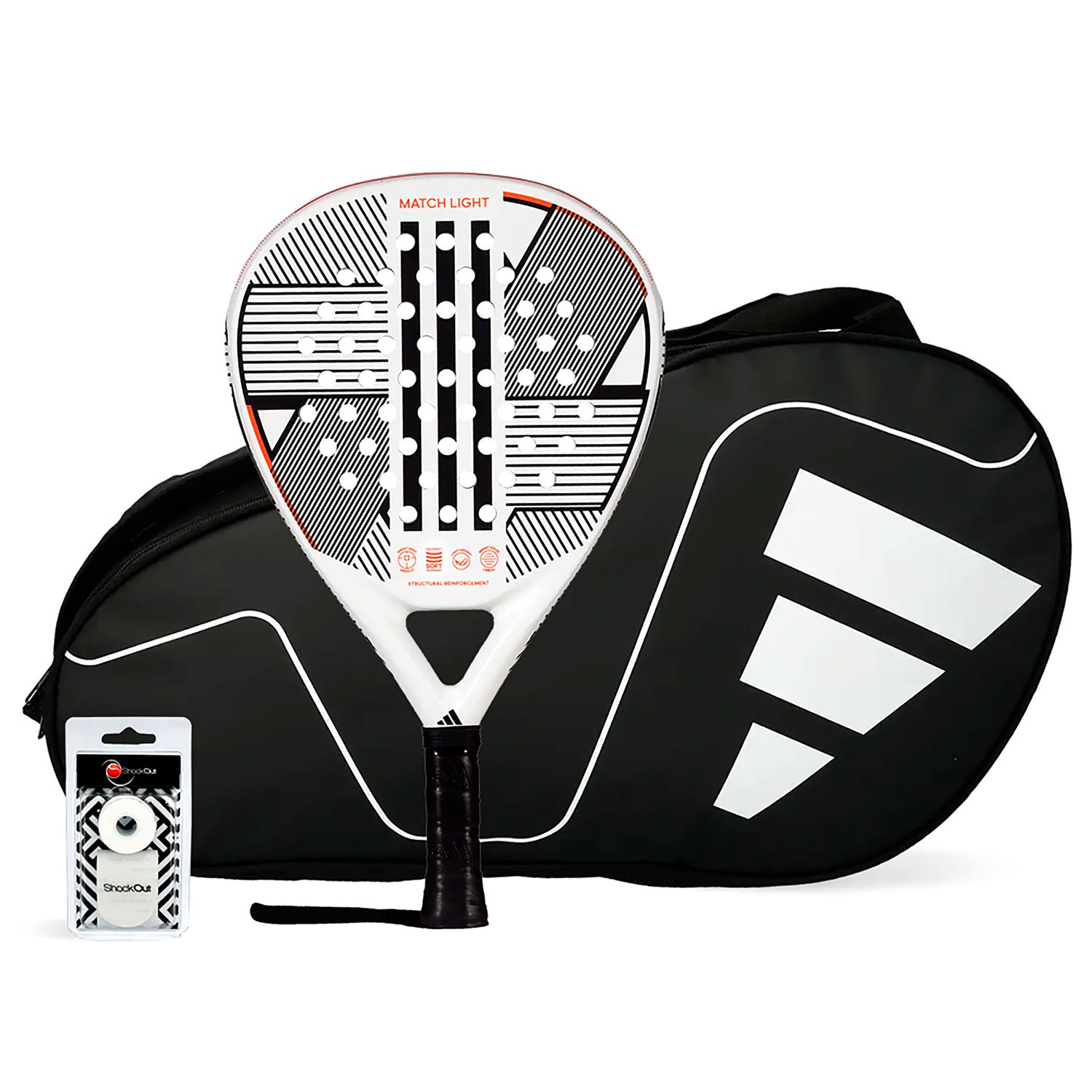 PACK ADIDAS MATCH LIGHT 3.3 PALETERO CARBON CONTROL