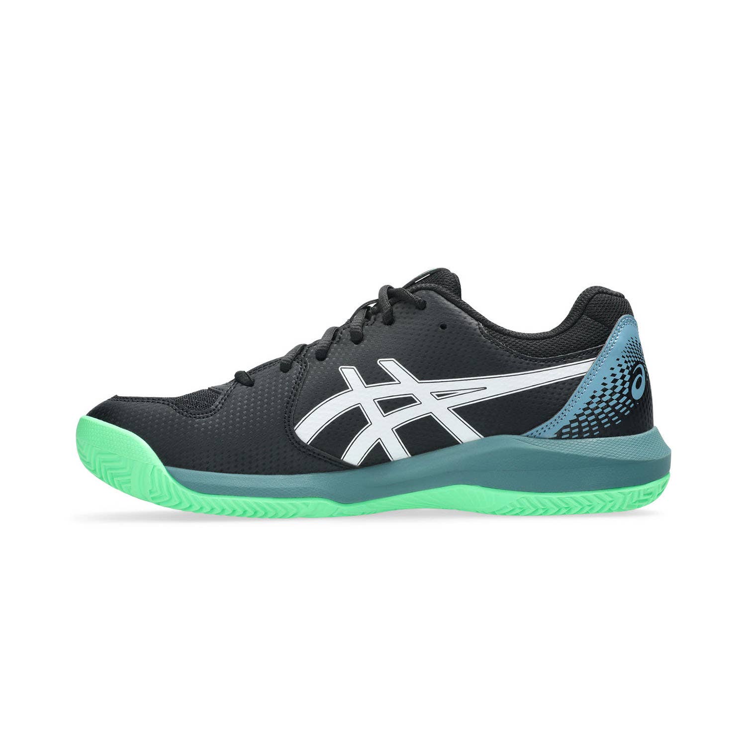 ASICS GEL-DEDICATE 8 PADEL NEGRO/VERDE 1041A414