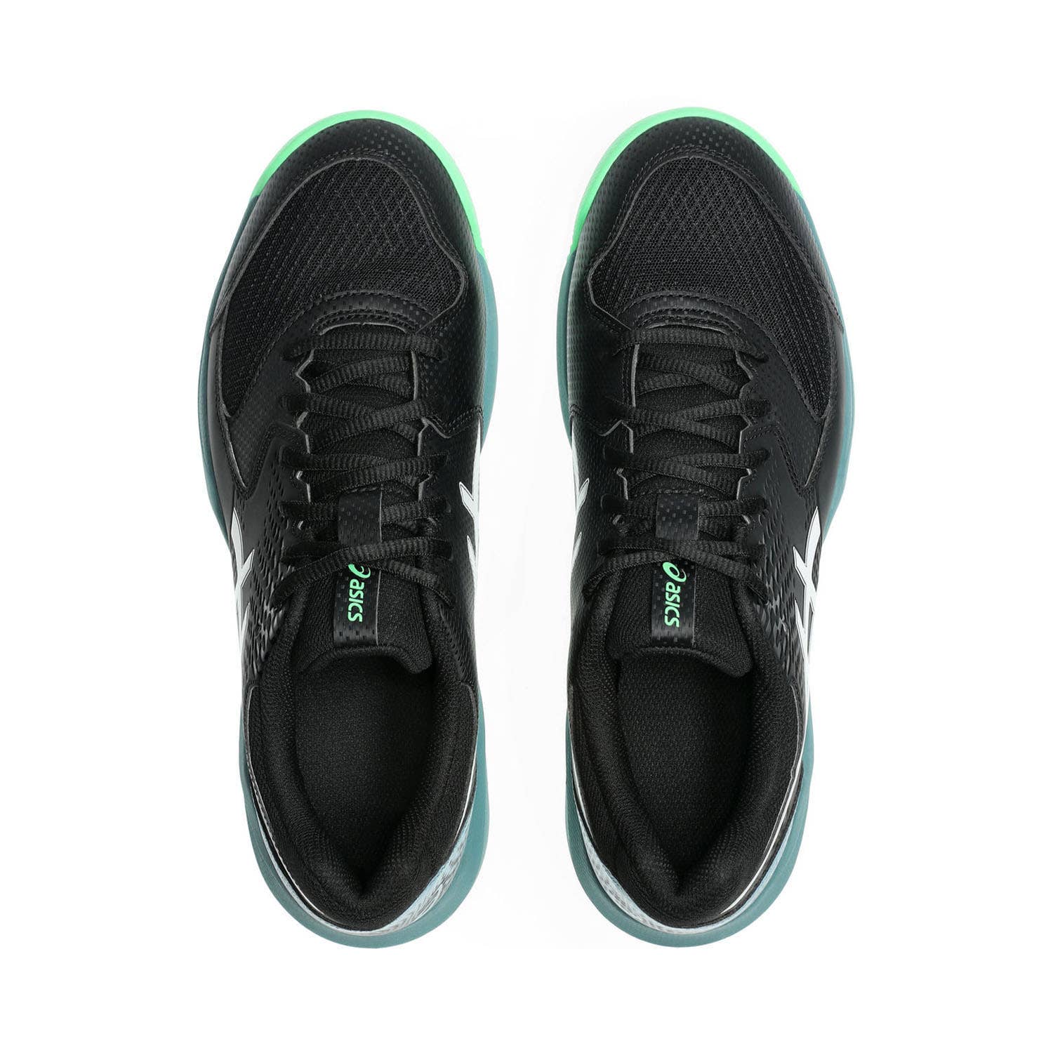 ASICS GEL-DEDICATE 8 PADEL NEGRO/VERDE 1041A414