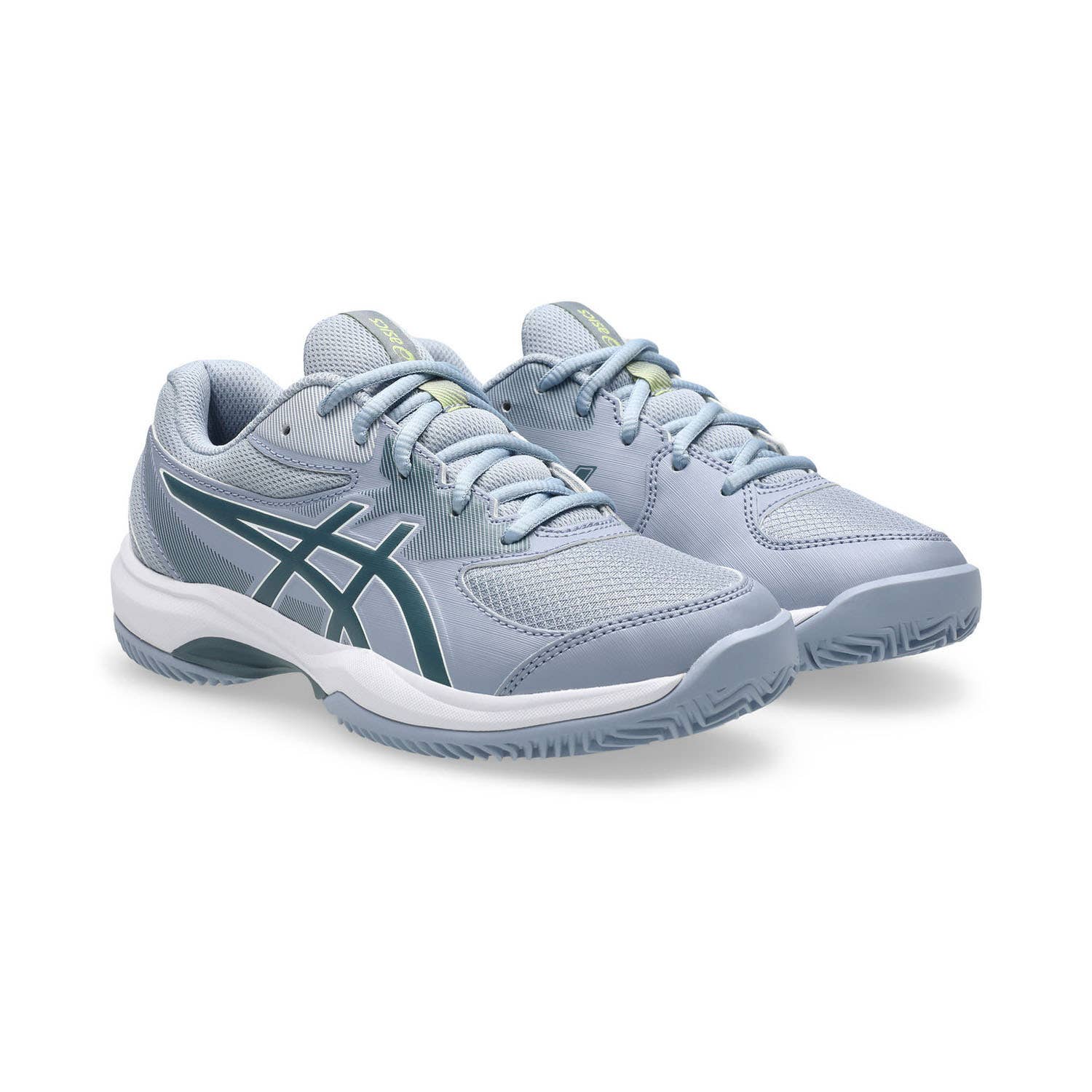 ASICS GEL-GAME GS CLAY/OC GRIS/AZUL JUNIOR 1044A082
