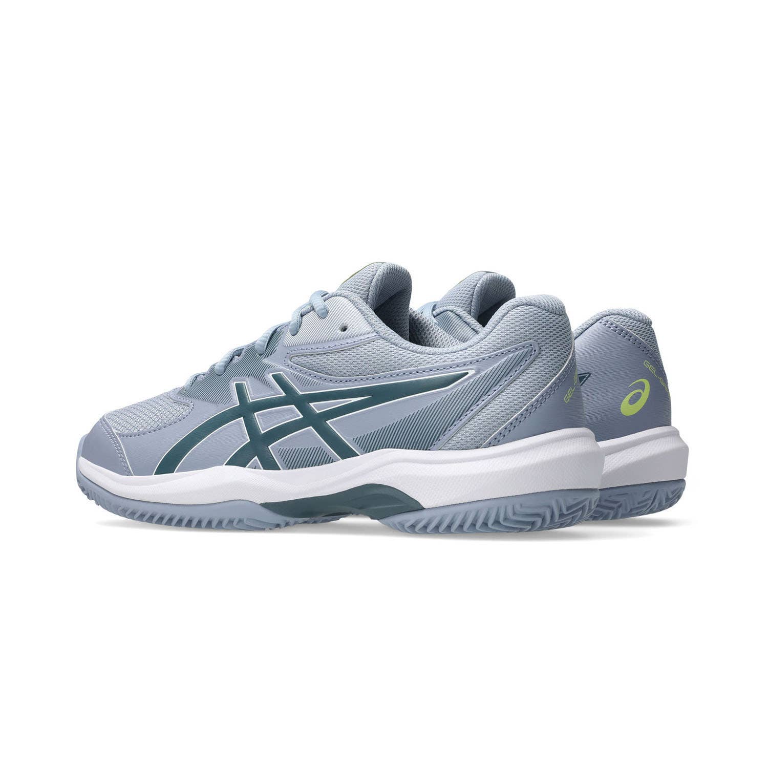 ASICS GEL-GAME GS CLAY/OC GRIS/AZUL JUNIOR 1044A082