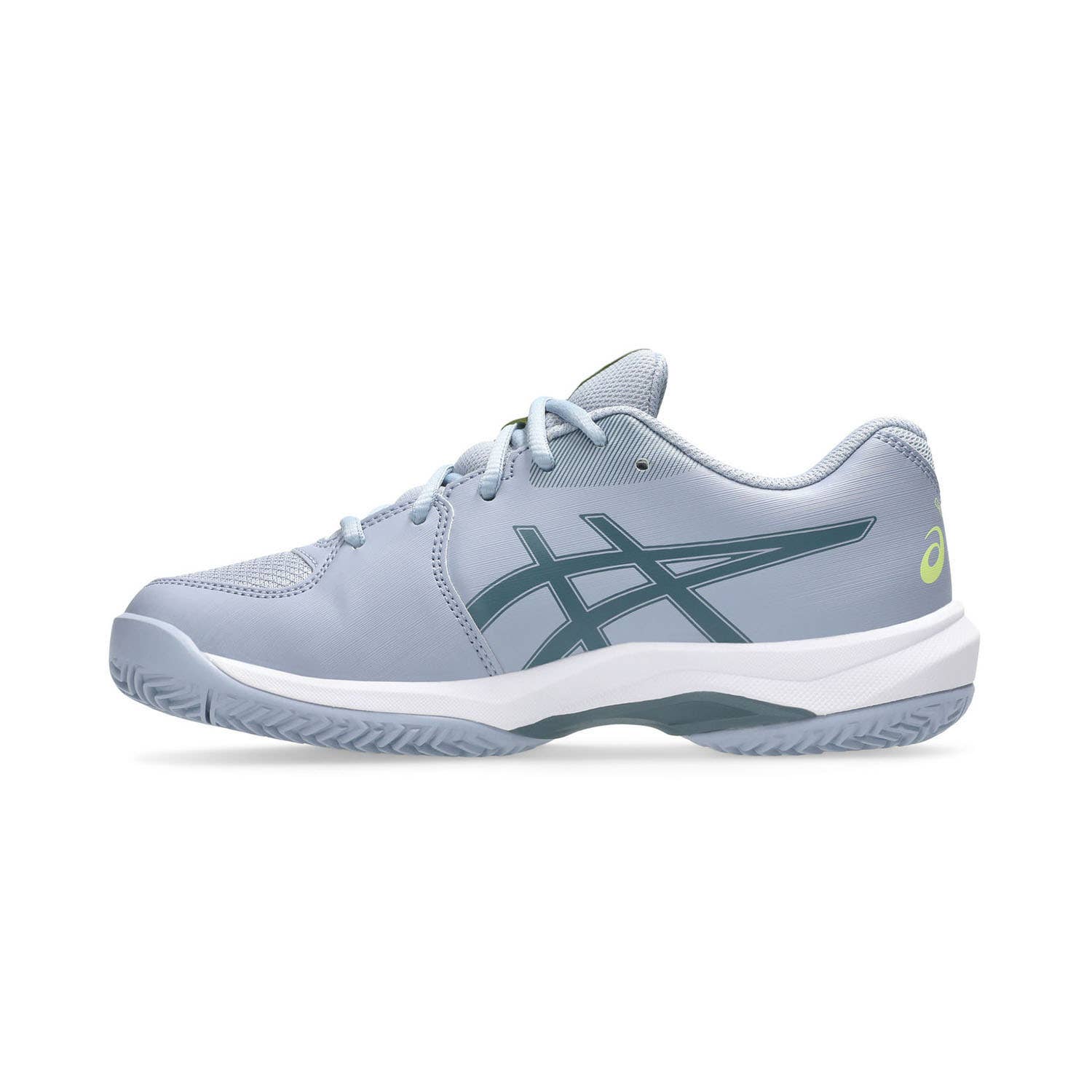 ASICS GEL-GAME GS CLAY/OC GRIS/AZUL JUNIOR 1044A082
