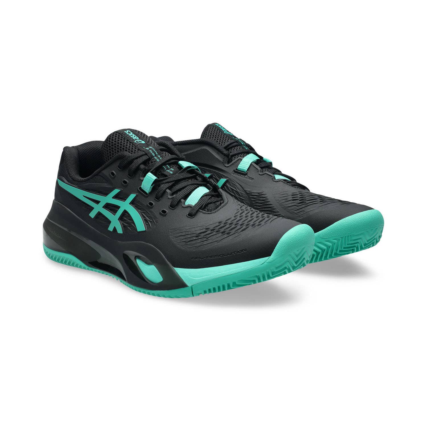 ASICS GEL-RESOLUTION X CLAY NEGRO/VERDE 1041A485