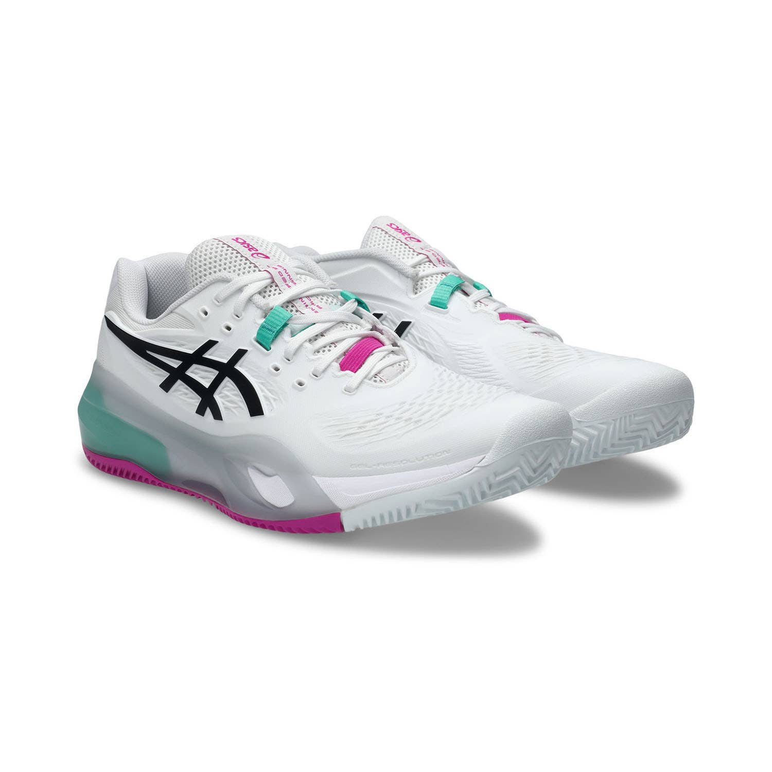 ASICS GEL-RESOLUTION X CLAY BLANCO/VERDE 1041A485