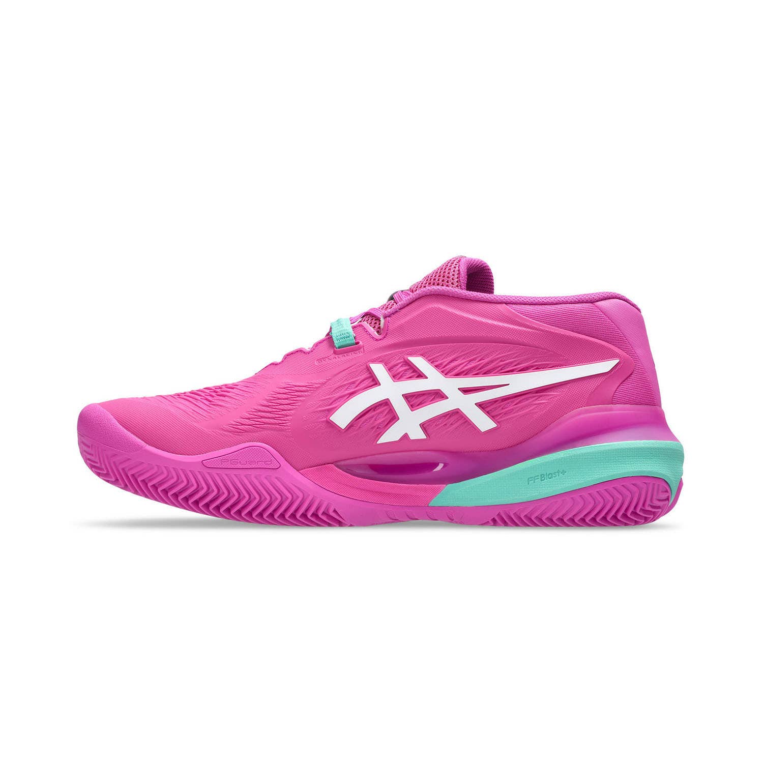 ASICS GEL-RESOLUTION X CLAY ROSA/TURQUESA 1041A485