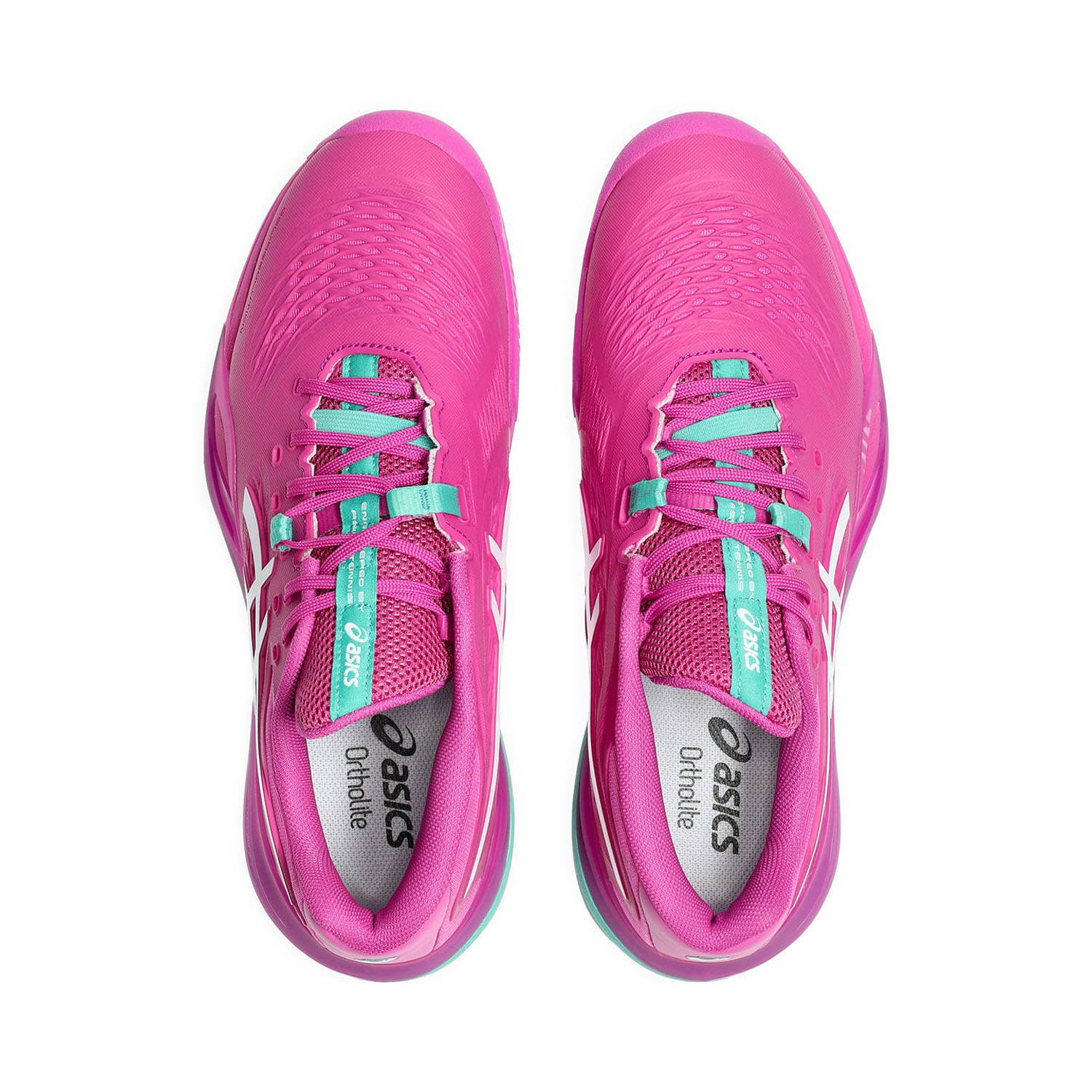 ASICS GEL-RESOLUTION X CLAY ROSA/TURQUESA 1041A485