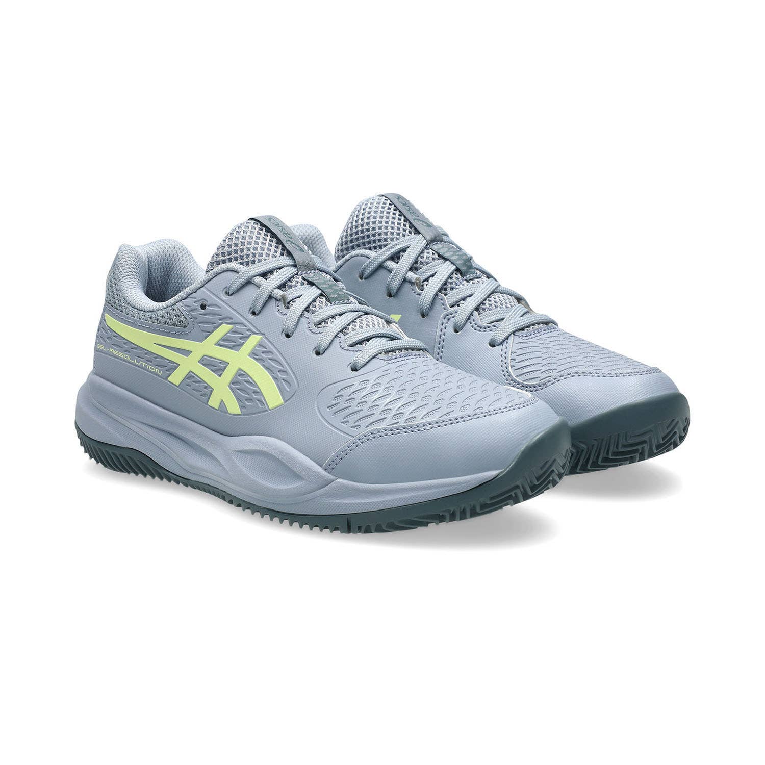 ASICS GEL-RESOLUTION X GS CLAY GRIS JUNIOR 1044A080