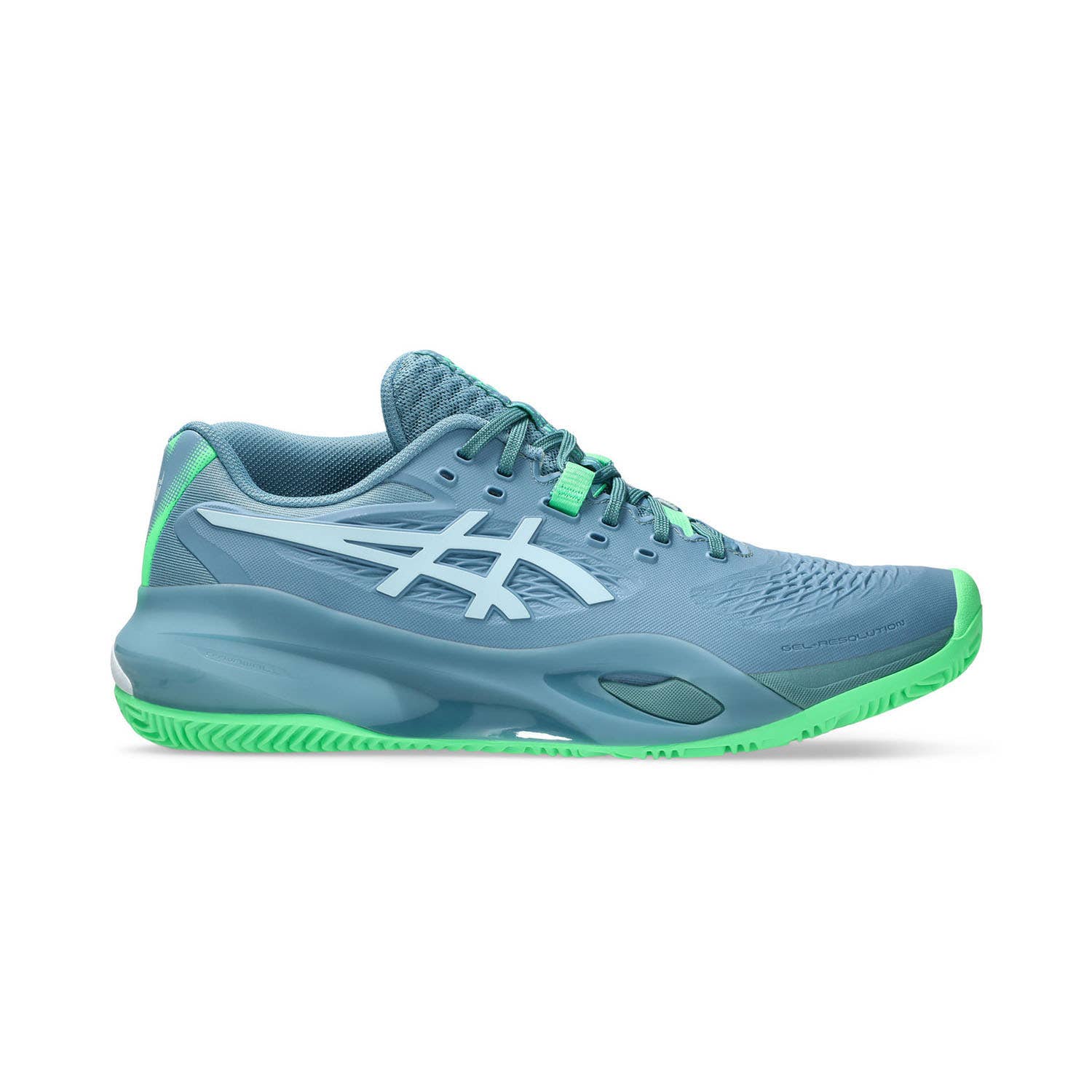ASICS GEL-RESOLUTION X PADEL AZUL/VERDE 1041A492
