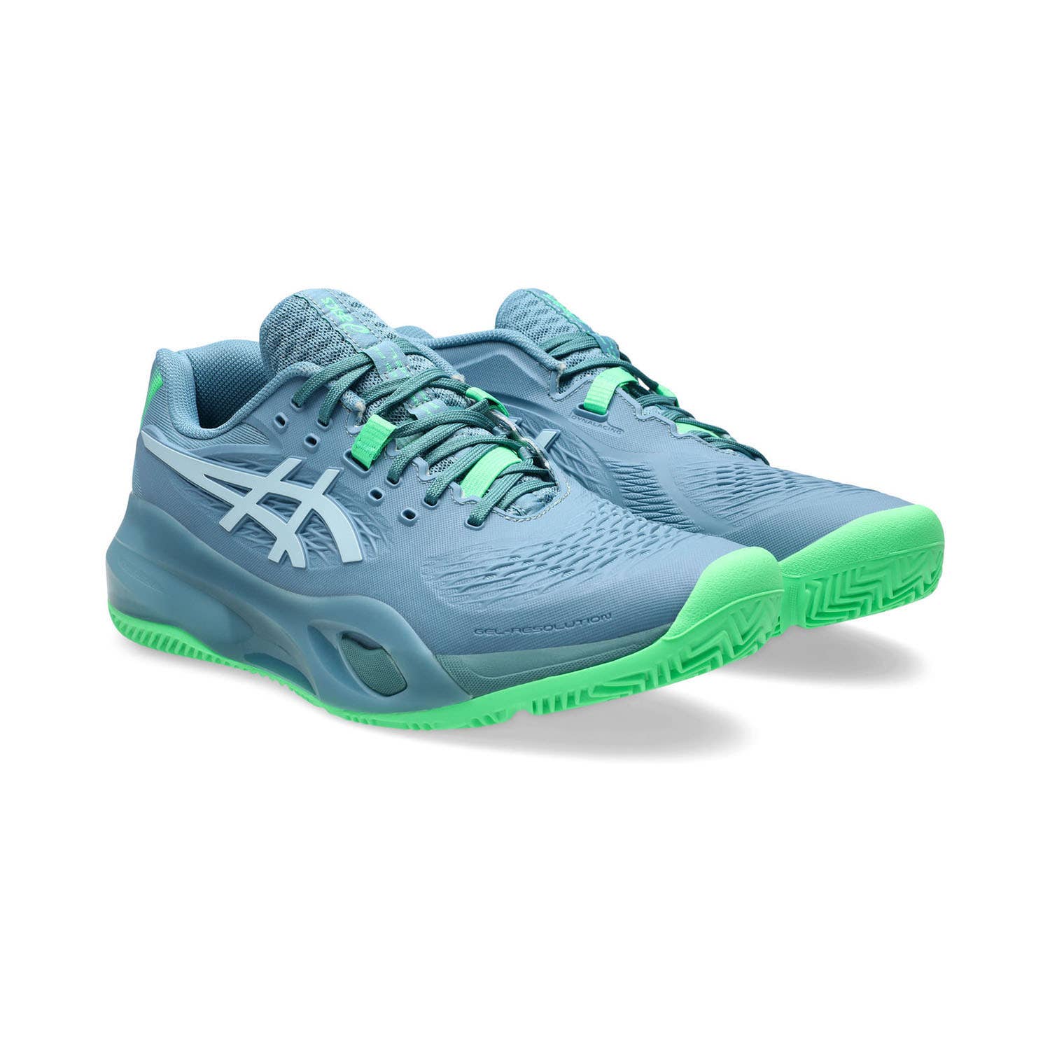 ASICS GEL-RESOLUTION X PADEL AZUL/VERDE 1041A492