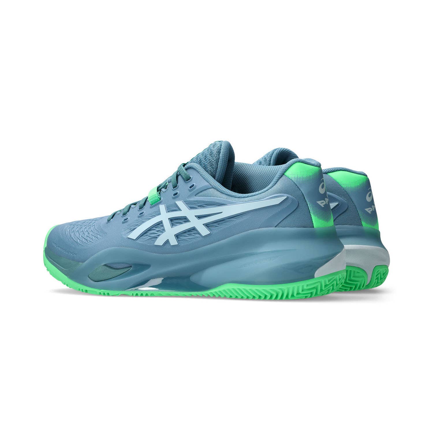ASICS GEL-RESOLUTION X PADEL AZUL/VERDE 1041A492