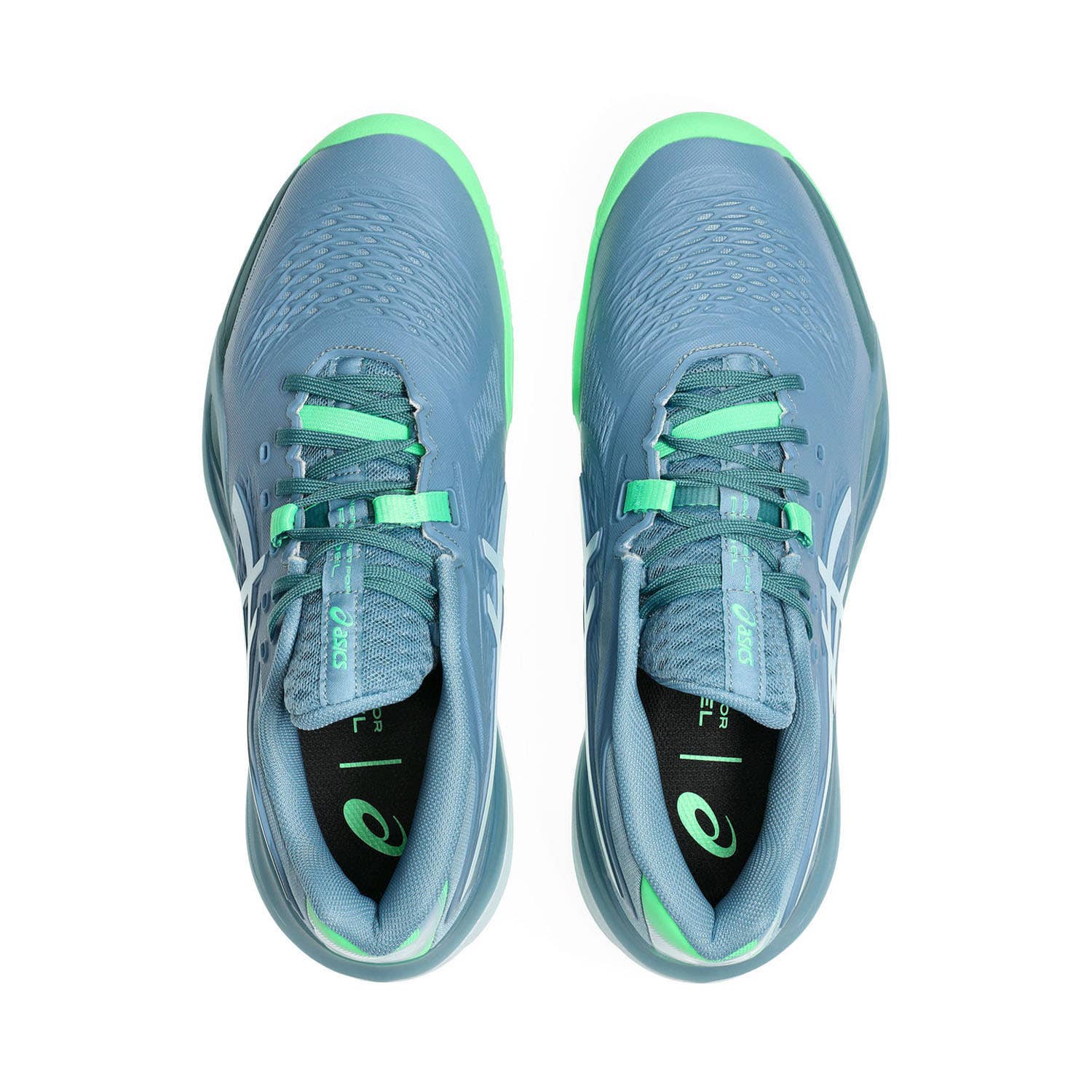ASICS GEL-RESOLUTION X PADEL AZUL/VERDE 1041A492