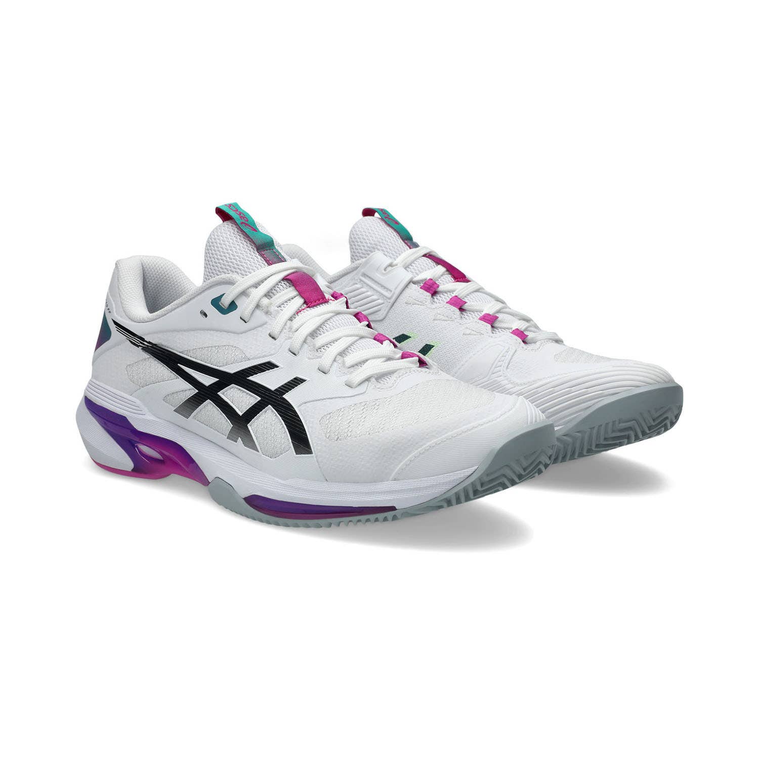 ASICS SOLUTION SPEED FF 4 CLAY BLANCO/LILA 1041A533