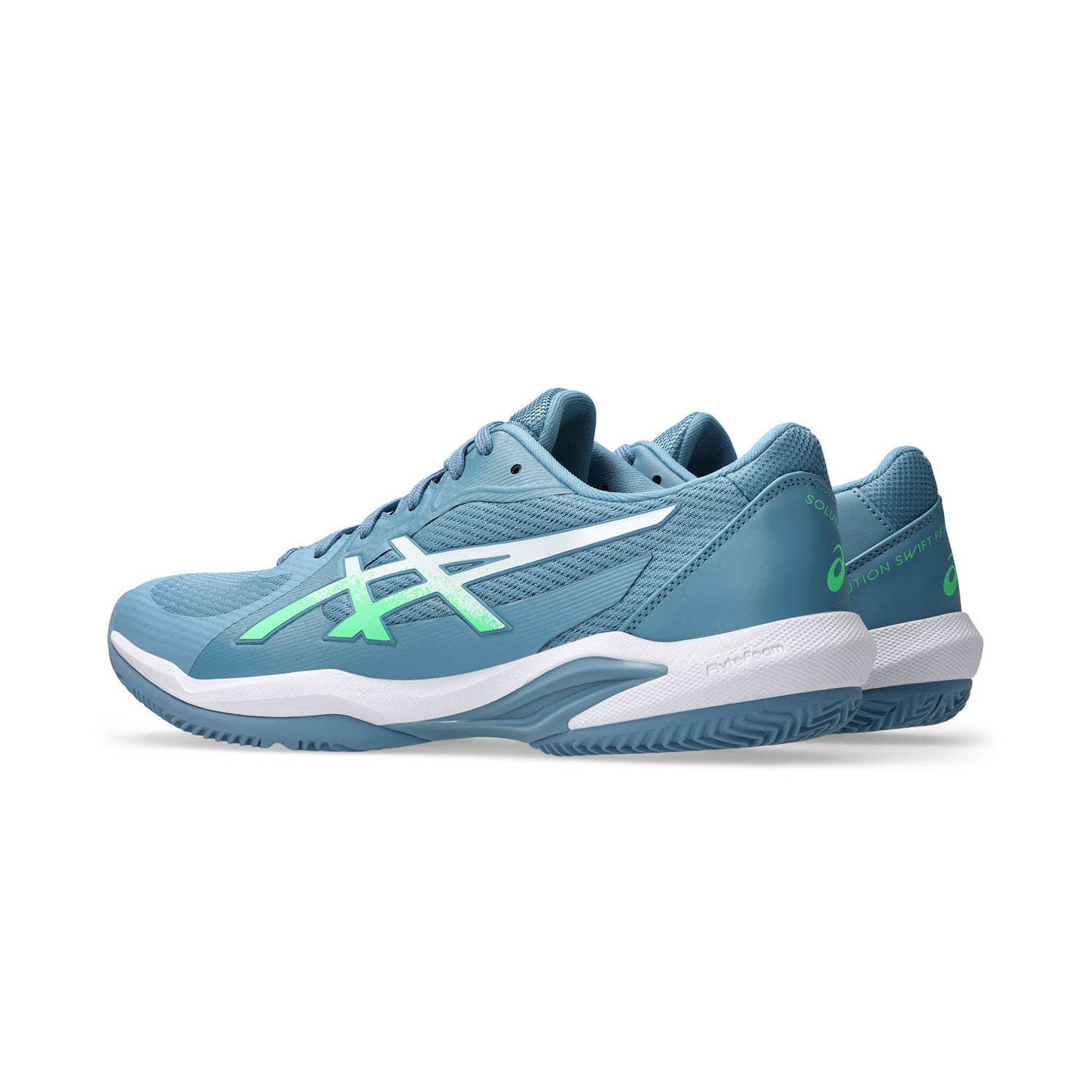 ASICS SOLUTION SWIFT FF 2 PÁDEL AZUL/VERDE 1041A465
