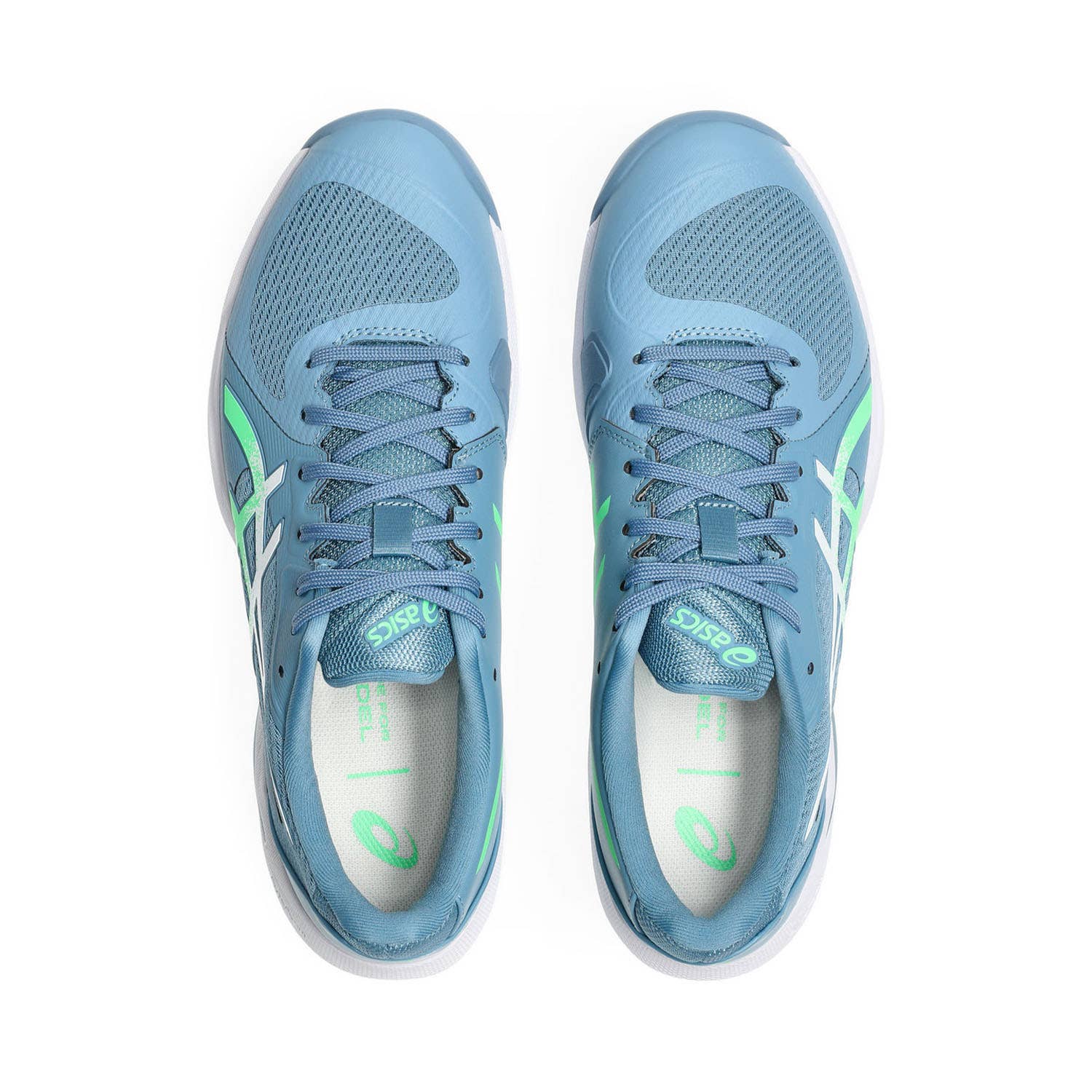 ASICS SOLUTION SWIFT FF 2 PÁDEL AZUL/VERDE 1041A465