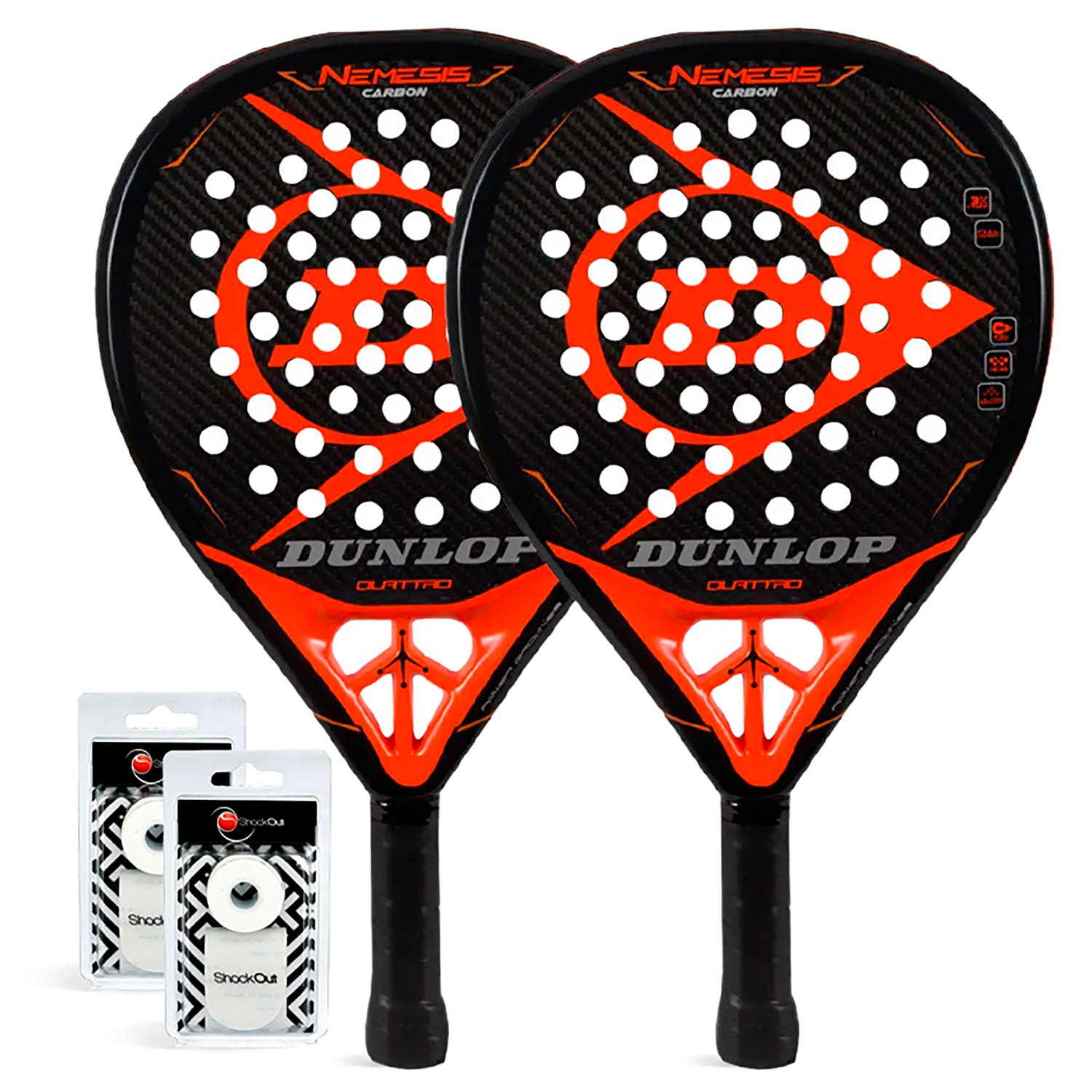 PACK DÚO DUNLOP NEMESIS CARBON