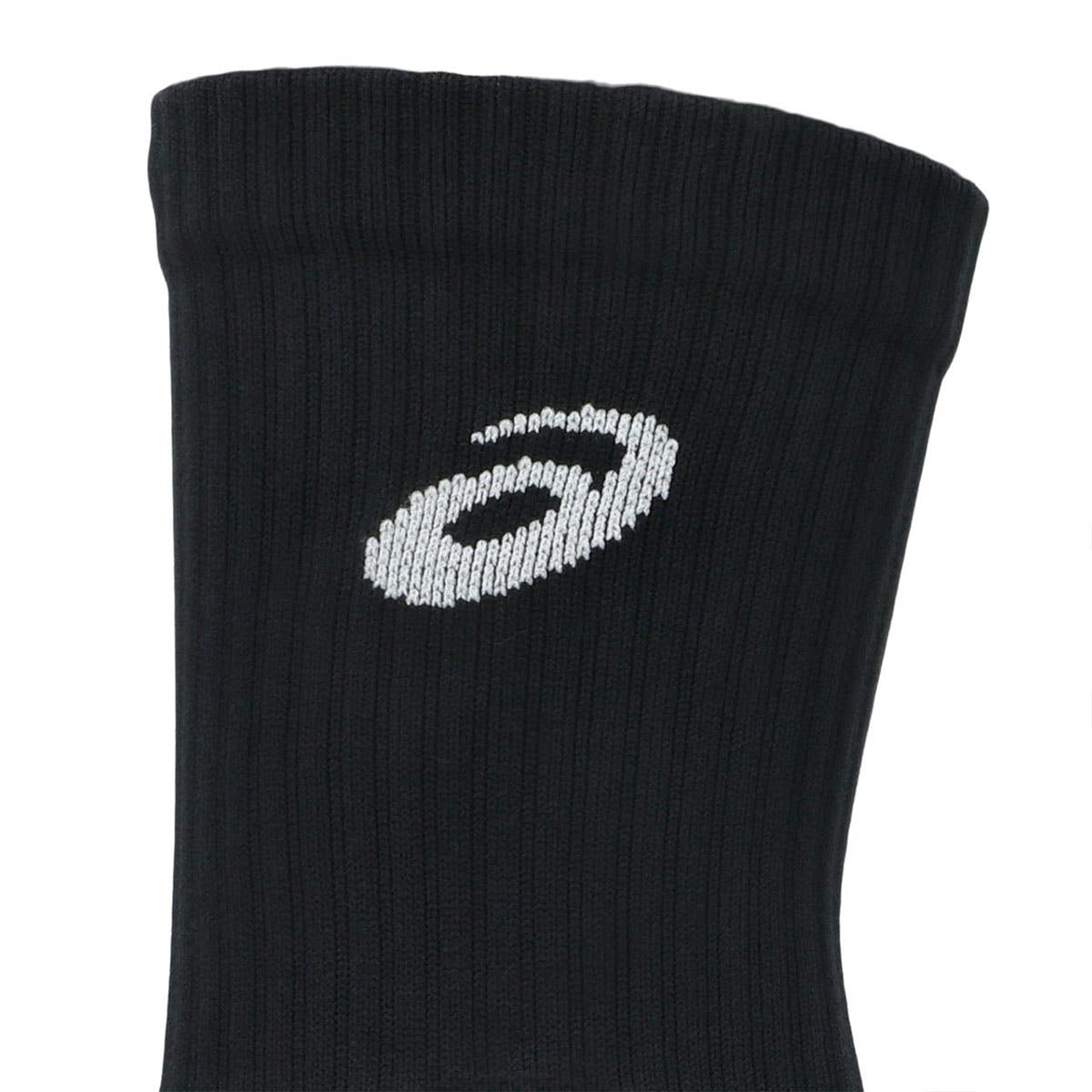 CALCETINES ASICS COURT+ TENNIS CREW NEGRO