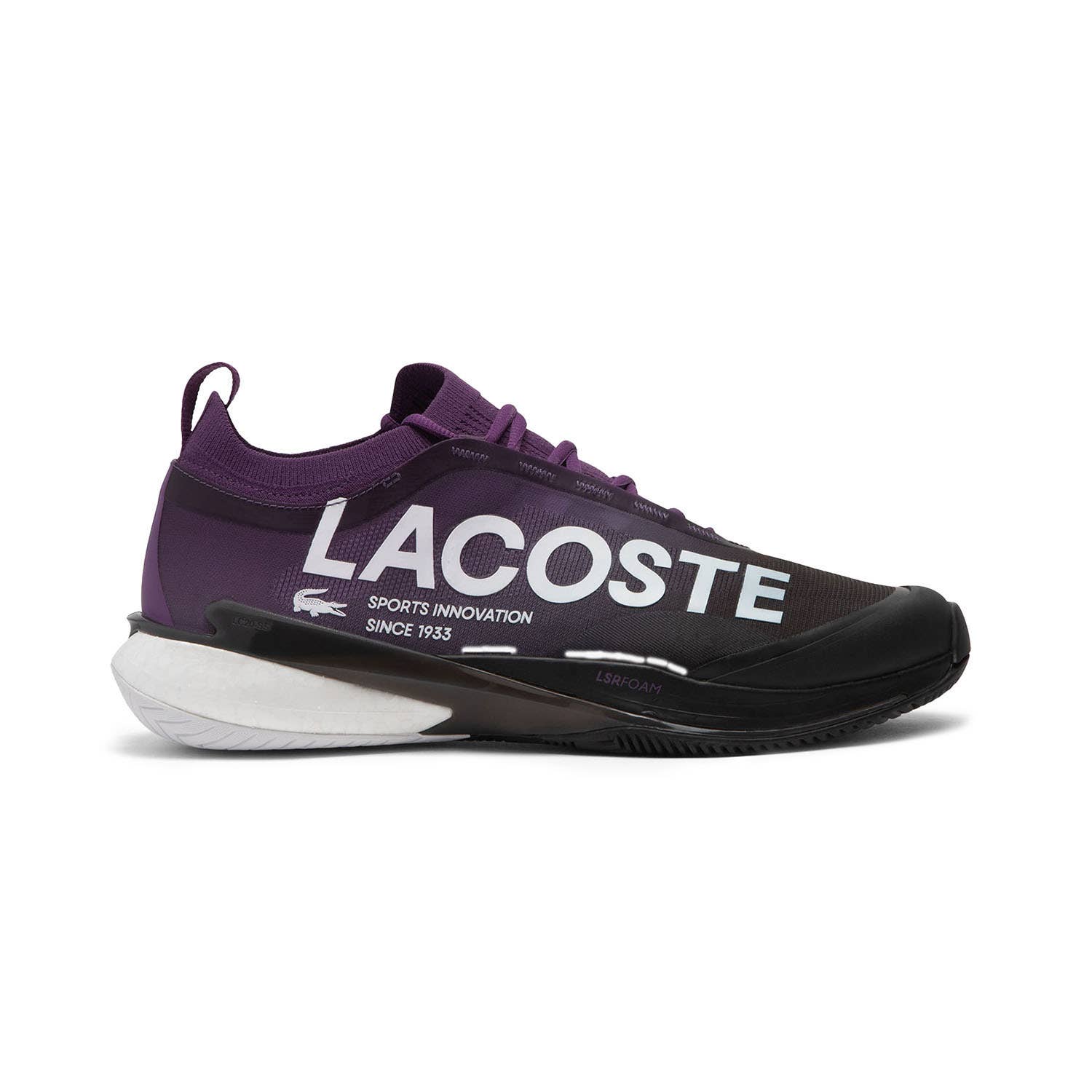 LACOSTE AG-LT LITE NEGRO/MORADO 50SMA0011