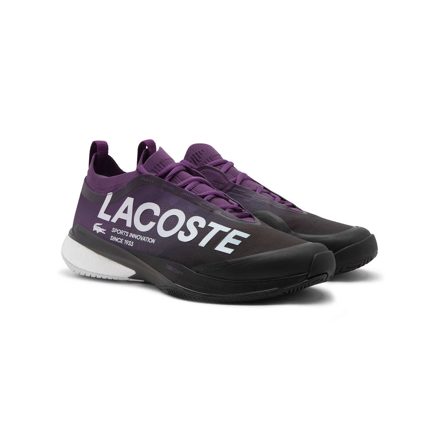 LACOSTE AG-LT LITE NEGRO/MORADO 50SMA0011