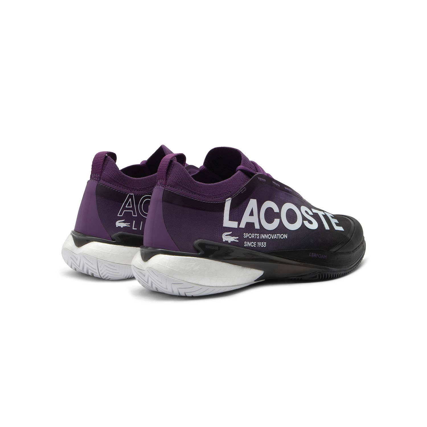 LACOSTE AG-LT LITE NEGRO/MORADO 50SMA0011