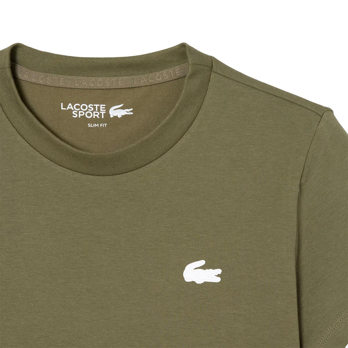 CAMISETA LACOSTE CORE PERFORMANCE MUJER MARRÓN