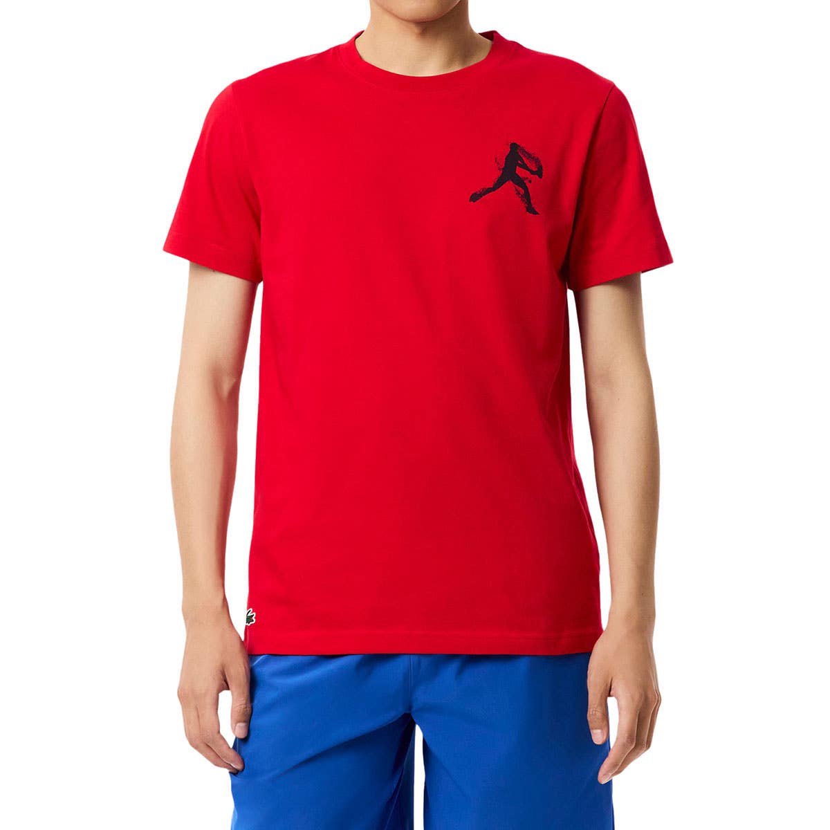 CAMISETA Y GORRA LACOSTE DJOKOVIC FAN PACK ROJO