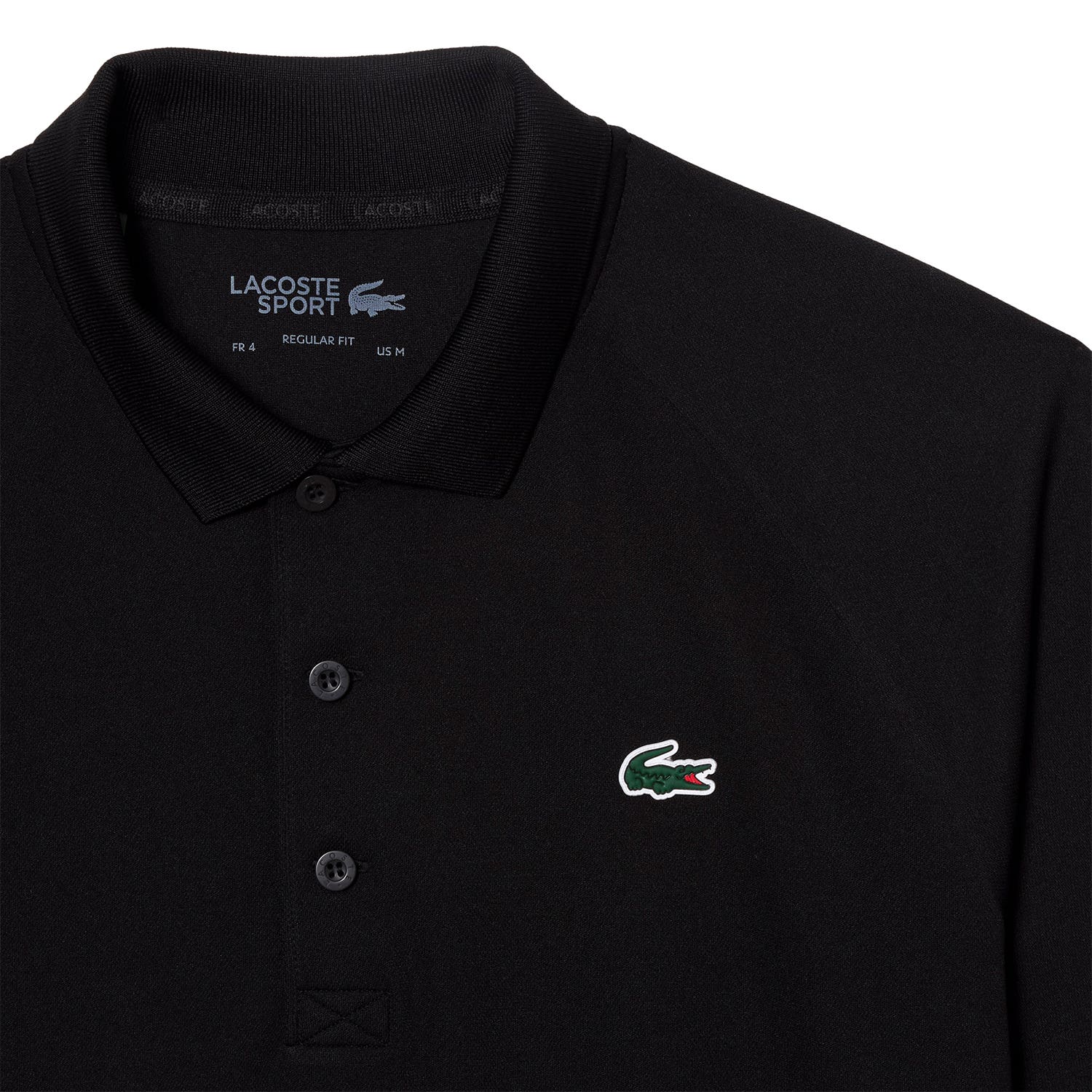 POLO LACOSTE HOMBRE NEGRO