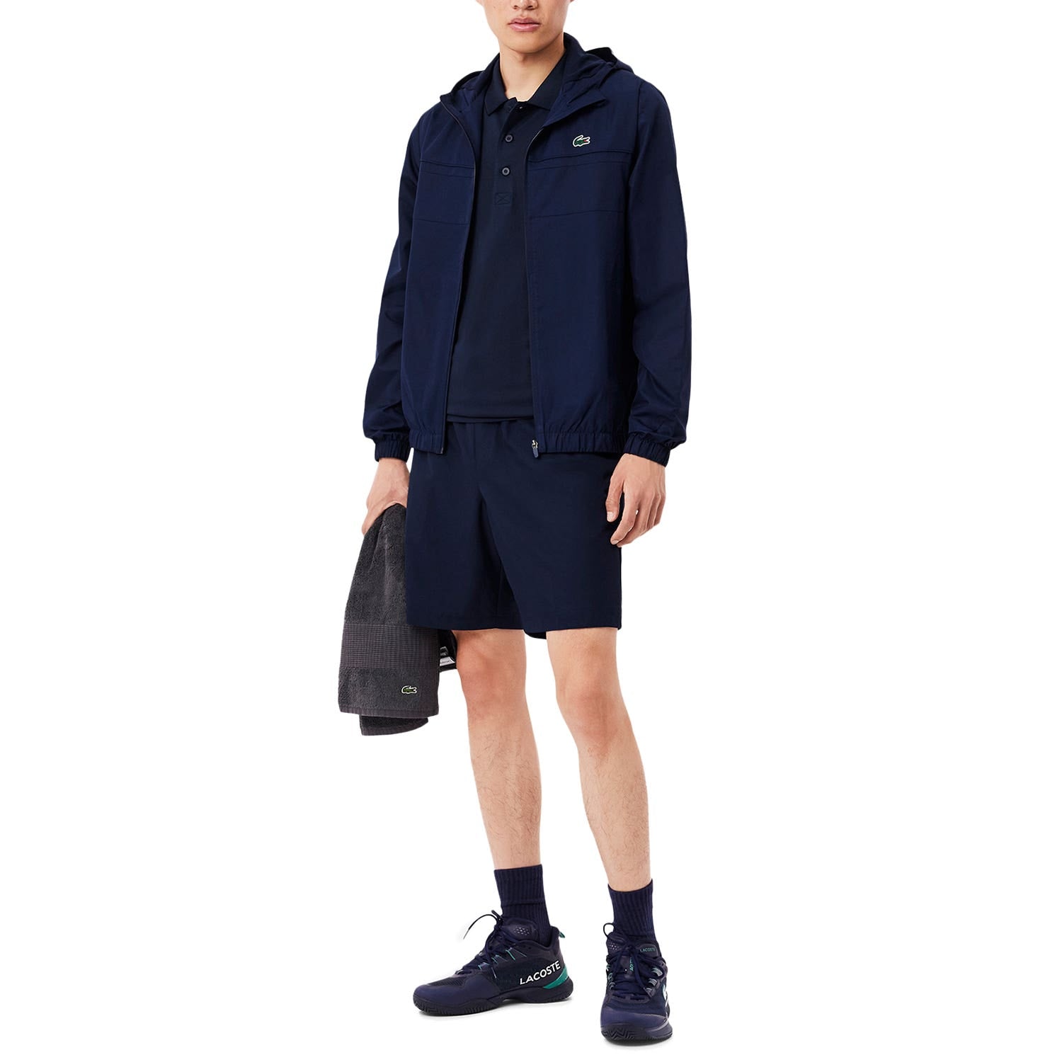 POLO LACOSTE HOMBRE AZUL MARINO