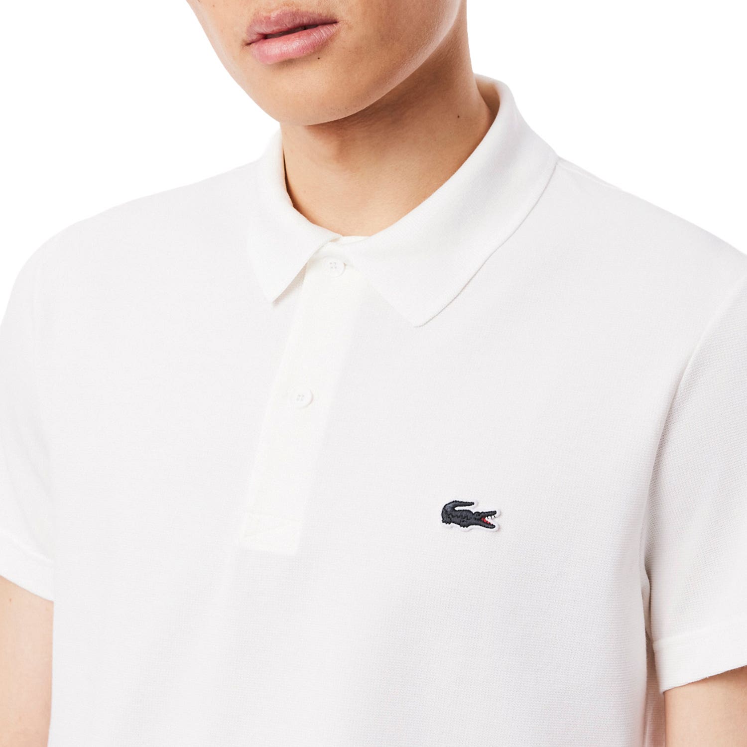POLO LACOSTE CORE PERFORMANCE BLANCO