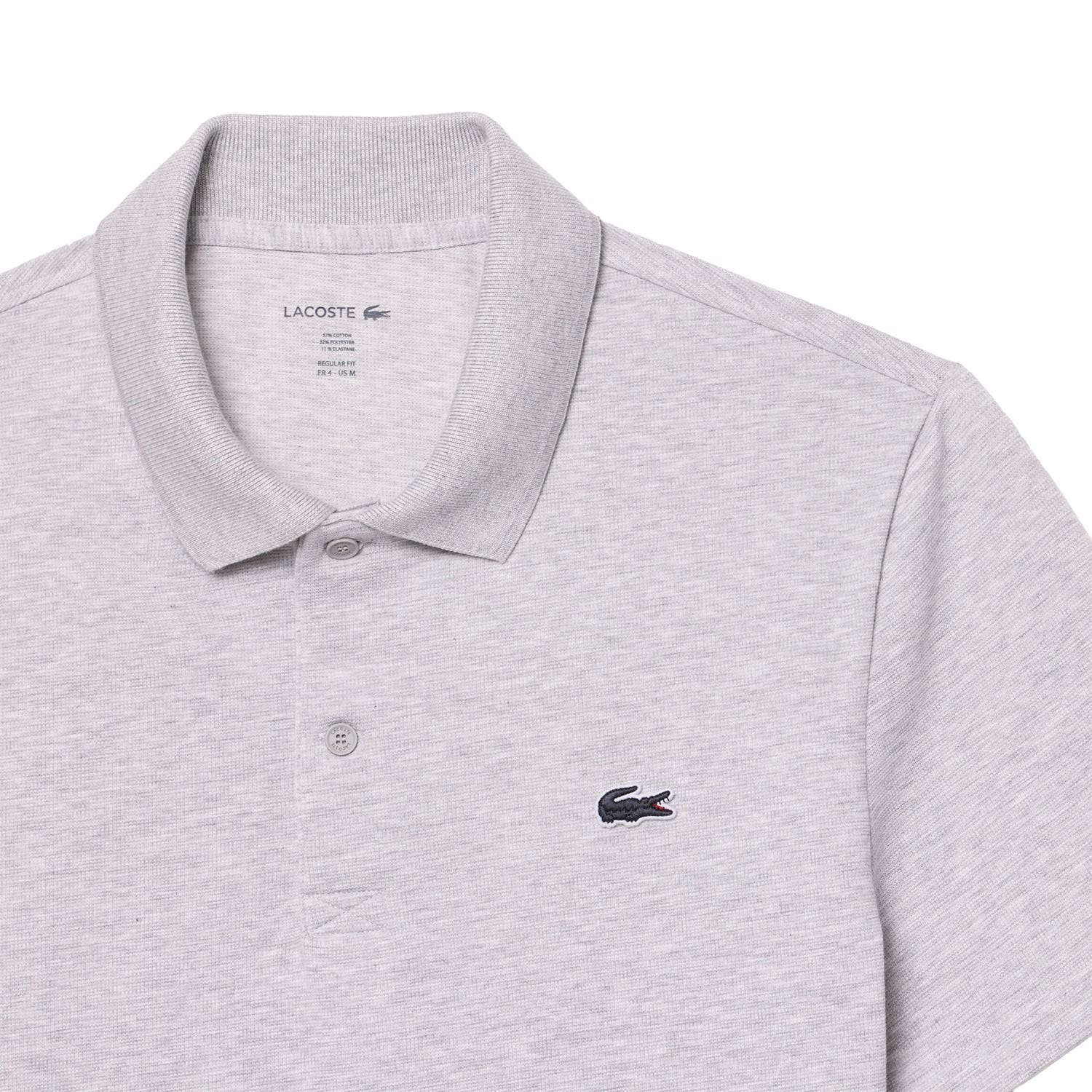 POLO LACOSTE CORE PERFORMANCE GRIS