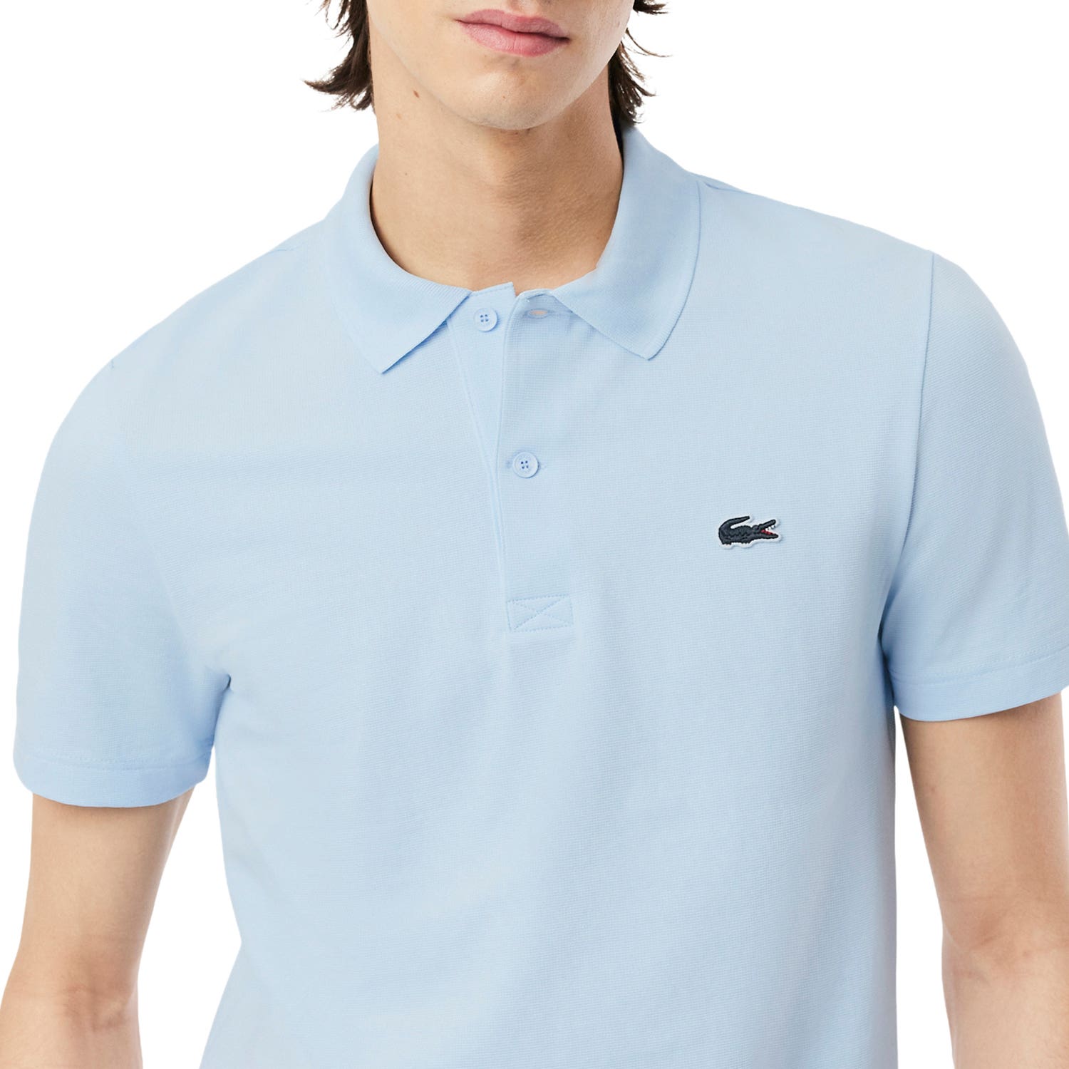 POLO LACOSTE CORE PERFORMANCE AZUL